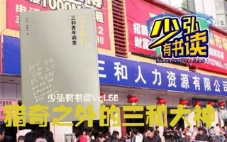 猎奇和嘲讽之外，那群被称为大神的三和青年 少弘有书读Vol.58